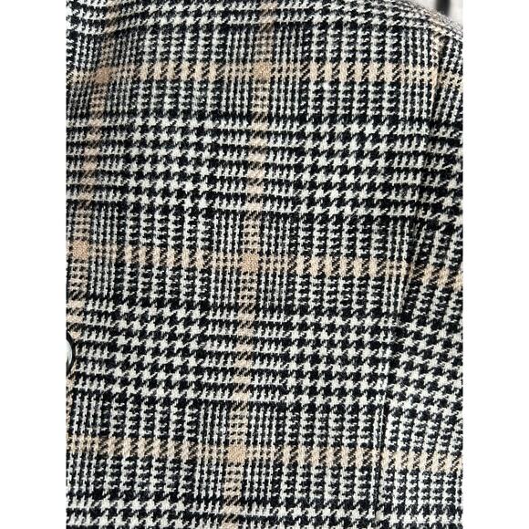Vintage Pendleton Blazer Womens 10‎ Petite Houndstooth Plaid Wool Coat USA - Picture 11 of 15